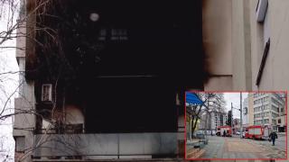 Пожар в Стара Загора отне живота на възрастна жена и малко дете  (видео)