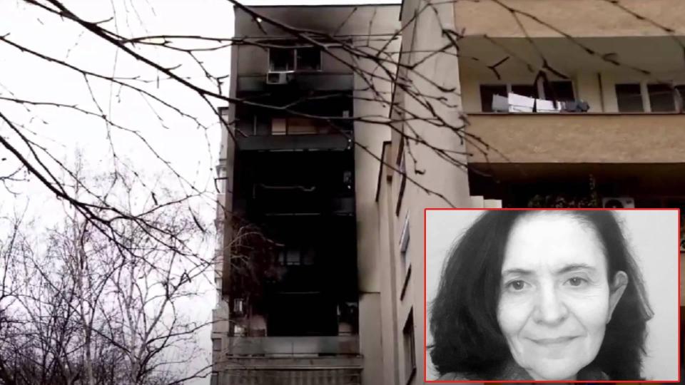 Журналистката Елена Дюлгерова и нейното внуче са загиналите при пожара в Стара Загора