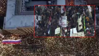 Сърбите отново излязоха на протест срещу Вучич и правителството (видео)
