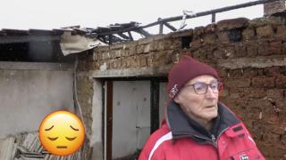 Възрастно семейство от Старозагорско остана без дома си навръх Нова година (видео)
