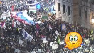 Протестите в Сърбия стават все по-мащабни (видео)