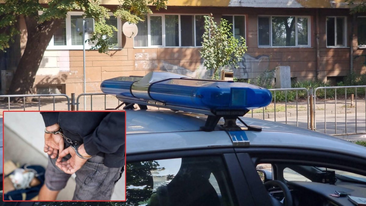 Задържаха млад шофьор, изхвърлил пакет с наркотици по време на гонка в Разградско