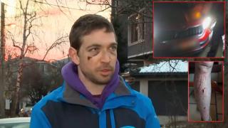 Брутална агресия: Пребиха мъж пред бременната му жена след забележка на пътя (видео)