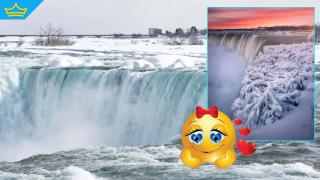 Вижте красотата на замръзналия Ниагарски водопад (видео)
