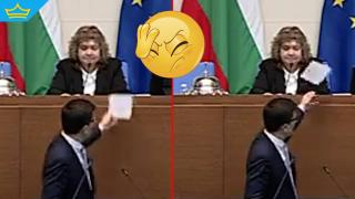 Грозен жест на Венко Сабрутев от ПП-ДБ към председателя на Народното събрание (видео)