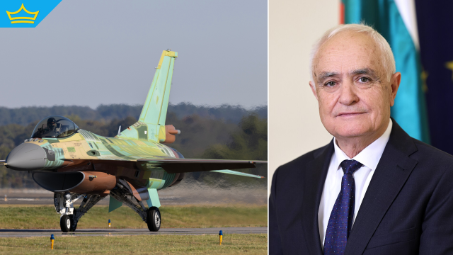 България получава първия изтребител F-16 на церемония в САЩ