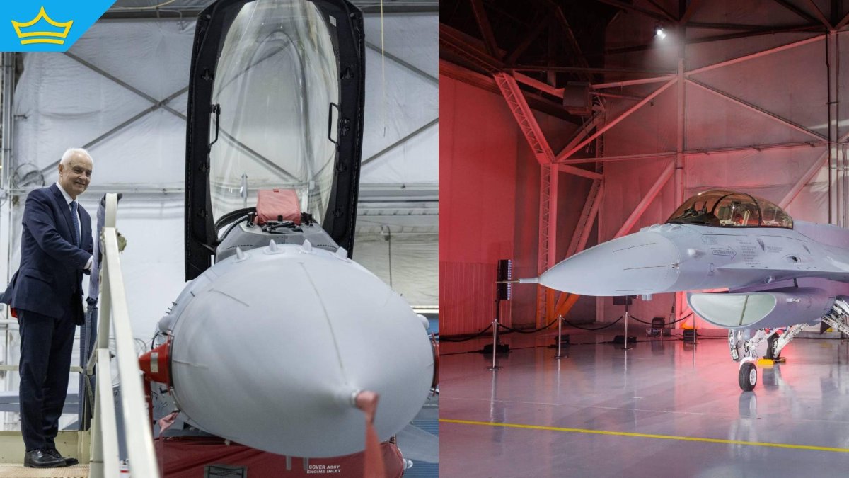 България официално получи първия си самолет F-16 Block 70