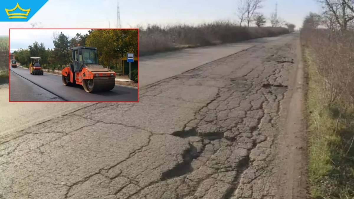 Жители на варненско село си купиха асфалт, след като 20 години чакат да бъде оправен пътят до селото