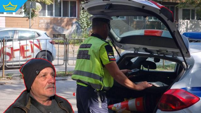 Отменят фишовете на пенсионер, глобен за шофиране на коли, в които не се е качвал (видео)