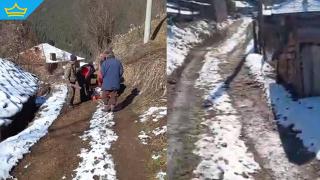 Мъж от родопско село починал заради липса на път за линейката (видео)