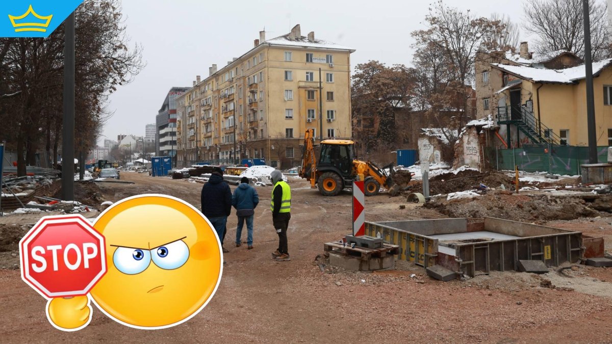 Преустановяват ремонта на улица "Опълченска" заради нарушения