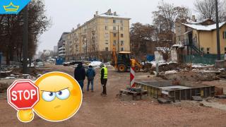 Преустановяват ремонта на улица "Опълченска" заради нарушения
