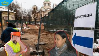 ДНСК: Ремонтът на "Опълченска" ще бъде подновен след подмяна на материалите (видео)