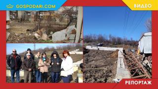 Столичани изградиха "китайската стена на Овча купел" в опит да предпазят имотите си от незаконна кравеферма (РЕПОРТАЖ)