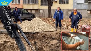 9 квартала в София остават без парно и топла вода заради авария (видео)