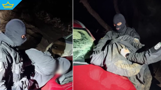 След гонка с полицията и 4 ударени патрулки задържаха автокрадец (видео)