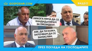 Иска или не иска Борисов да е президент (видео)