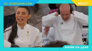 Мийм на деня: Когато с жена ти не сте на едно мнение за цвета на плочките в банята (видео)