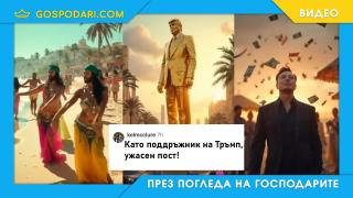 Как реагираха тръмписти на видеото "Тръмп Газа" (видео)