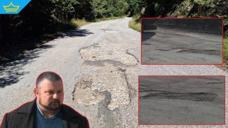 Заради път в окаяно състояние хора край Варна едвам стигат до работата си (видео)