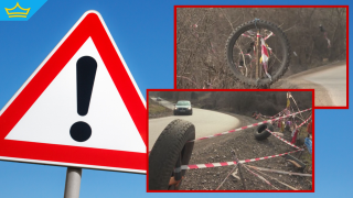 Временният обход на Мездра се превръща в опасен пътен участък