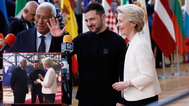 Зеленски към лидерите на ЕС: Благодарни сме, че не сме сами