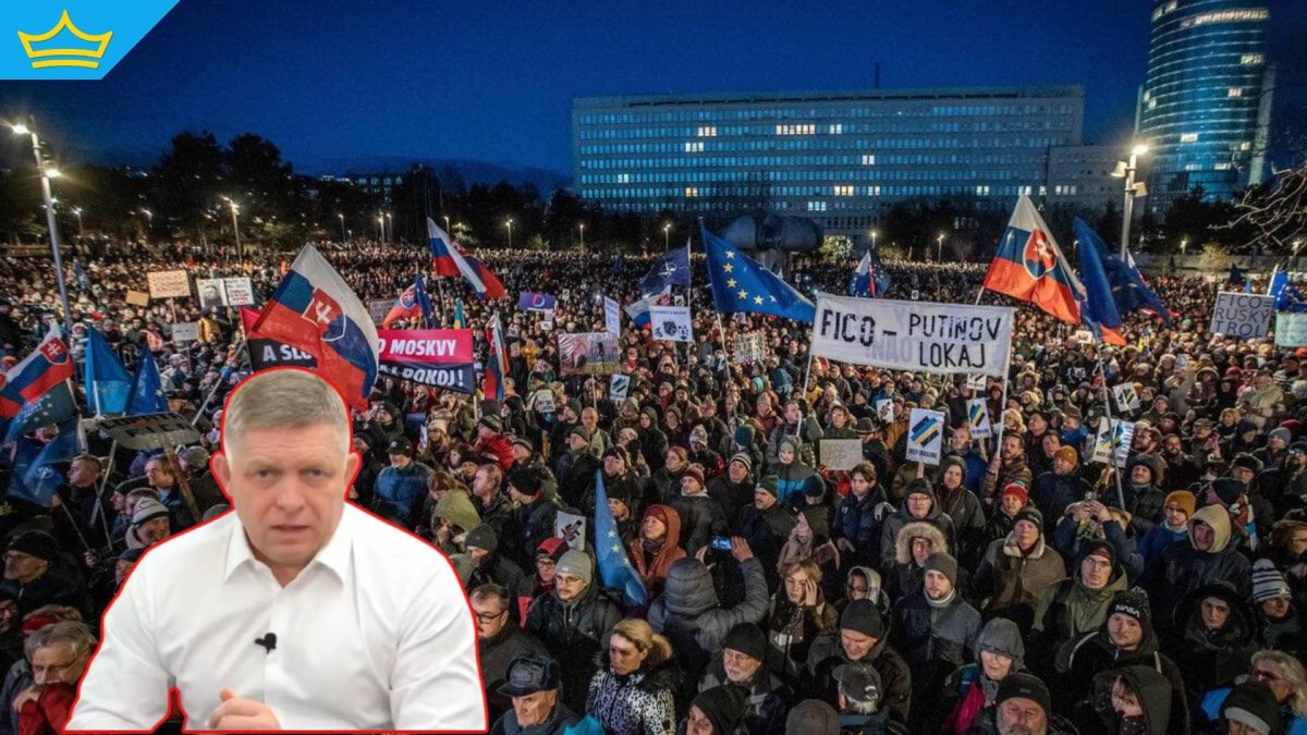 Масови антиправителствени протести и в Словакия