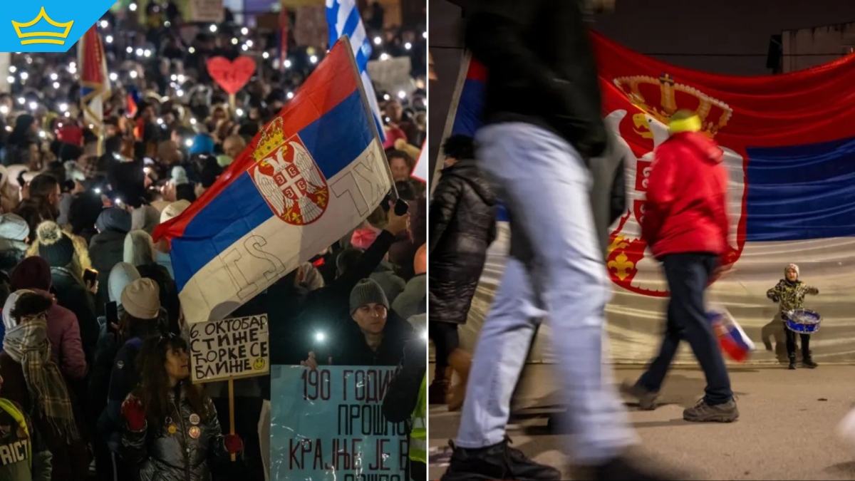 Протестите в Сърбия: Блокираха сградата на „Радио-Телевизия Сърбия“