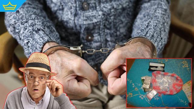 74-годишен дядо продавал дрога в Разградско - хванат е за втори път