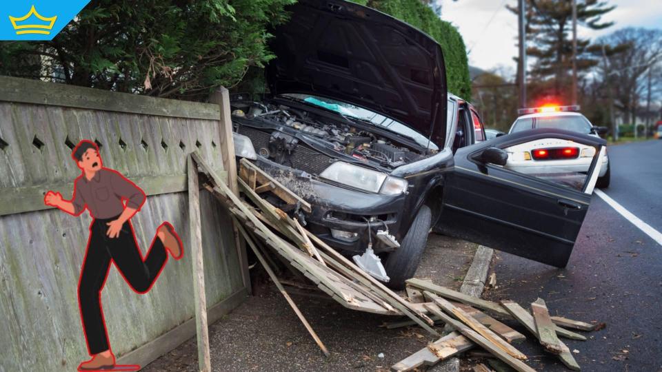 18-годишен откраднал кола в Старозагорско, катастрофирал, след което избягал
