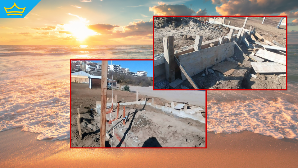 Министерството на туризма започва проверка след сигнала за излят бетон на плаж „Бутамята“ 