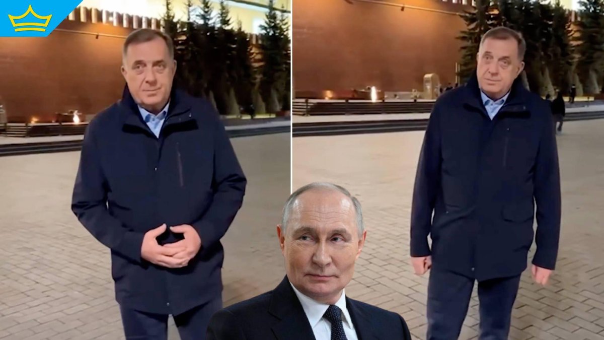 Въпреки международната заповед за арест президентът на Република Сръбска пристигна в Москва