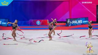 Злато и за ансамбъла по художествена гимнастика във финала на ленти