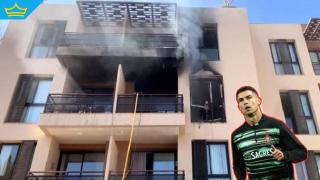Изгоря хотелът на Роналдо в Мароко (видео)