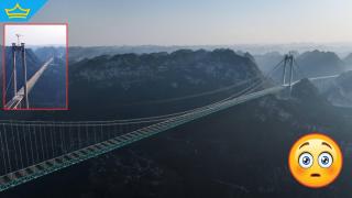 Китай бие собствения си рекорд за най-висок мост в света (видео)