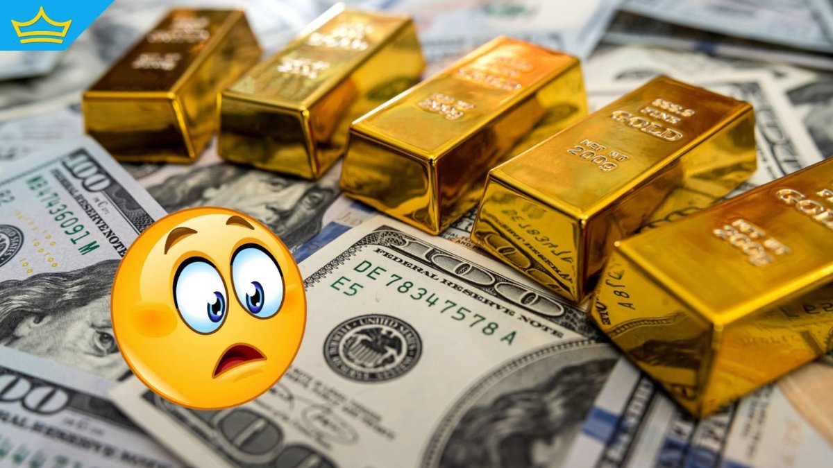 Златото достигна нов рекорден връх след хаоса на борсите, доларът пък се срина