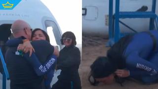 Кейти Пери и годеницата на милиардера Джеф Безос пътуваха до ръба на Космоса (видео)
