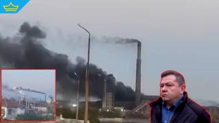 "Пепел за Великден": Жители отново алармират за черен дим от ТЕЦ "Брикел" (видео)