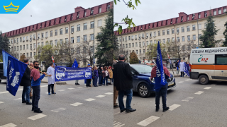 Лекари от „Св. Екатерина“ протестираха с искане за по-добри възнаграждения