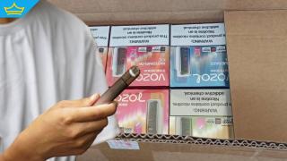 Откриха близо 6000 контрабандни „вейп“ цигари в куриерска пратка в София