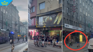 Опасно предизвикателство изпраща тийнейджъри с велосипеди и тротинетки на трамвайните релси в София (видео)