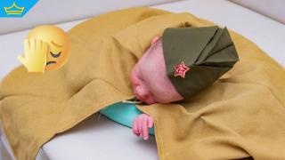 В руска болница започнаха да изписват бебетата с пилотки на червеноармейци