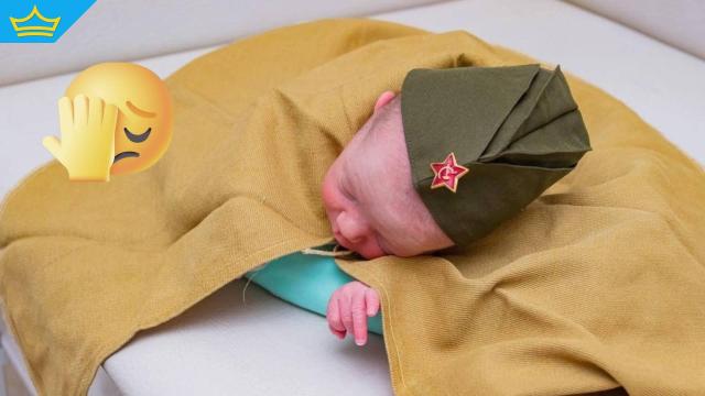 В руска болница започнаха да изписват бебетата с пилотки на червеноармейци