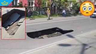 Пропадане на улица за малко да отвори нов вход към метрото в "Младост" (видео)