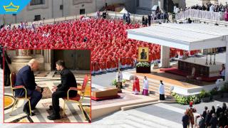 Зеленски и Тръмп разговаряха за кратко на погребението на папа Франциск (видео)