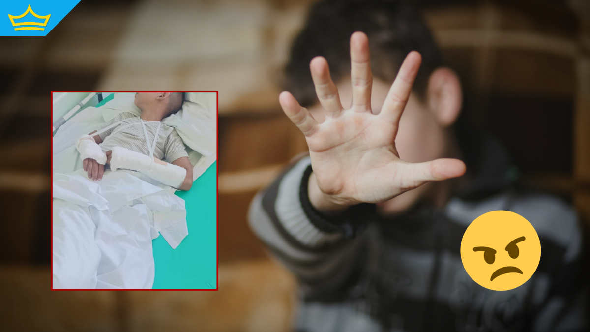 Дете е в болница със счупени ръце, след като 36-годишен му е нанесъл побой (видео)