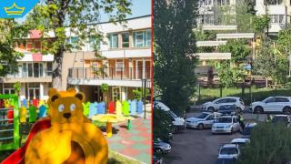 Мъж стреля с пистолет на метри от детска градина в София (видео)