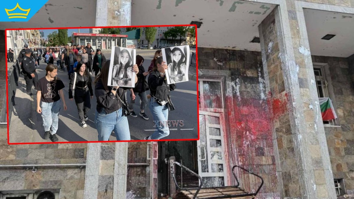 Полицията в Хасково се оплака, че 22 души са атакували районното по време на протеста - не се оплака обаче от причината за гнева им