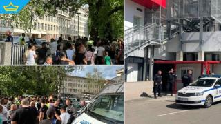 Протест пред болницата в Ботевград след смъртта на 7-годишно дете, изпратено с линейка към "Пирогов" (видео)