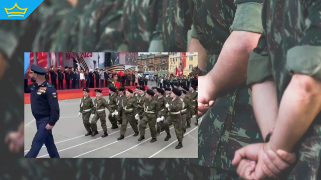 Във Владивосток се проведе военен парад с участието на 7-годишни деца (видео)